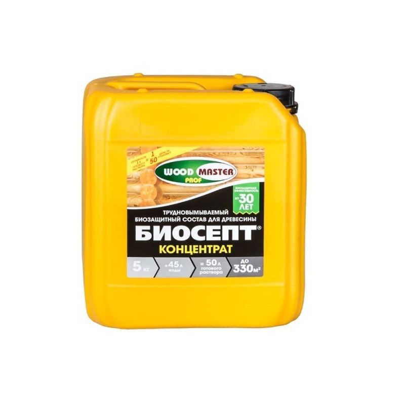 Биозащитный пропиточный состав  Биосепт, 5 кг