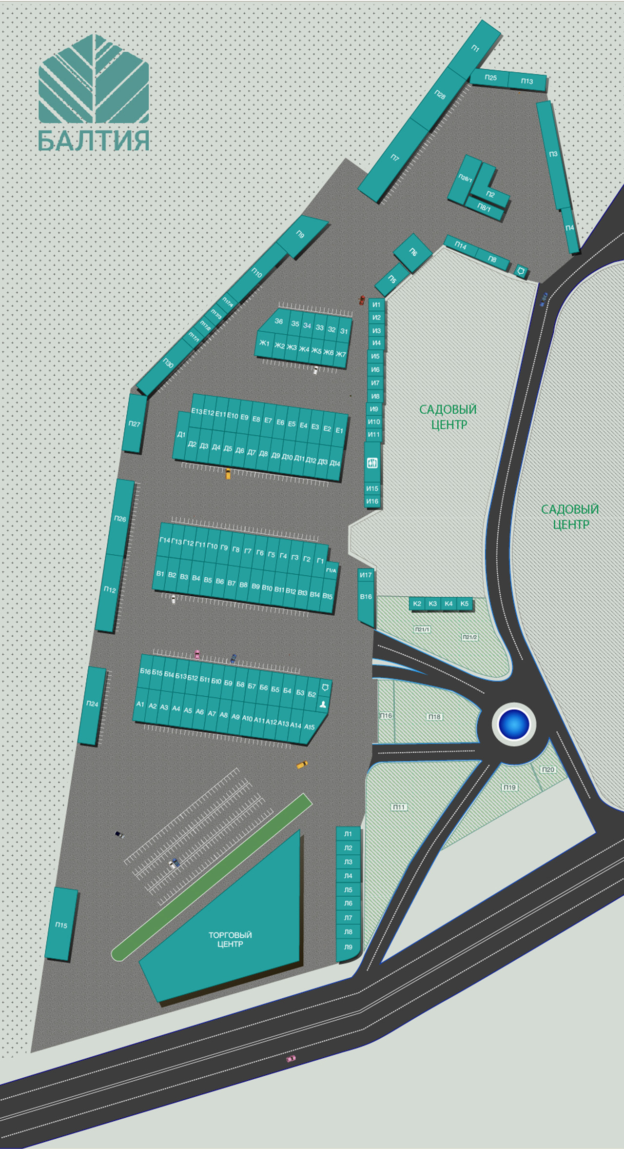 Схема ТК Балтия